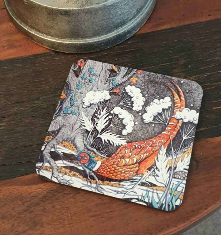 Blank Sublimation Coasters, Square, Cork Back