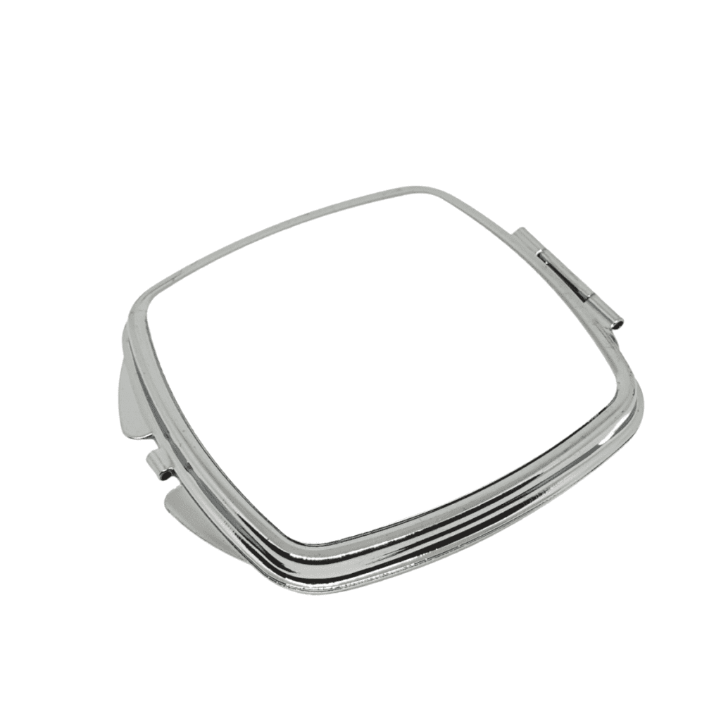 Blank Square Compact Mirrors For Sublimation Printing