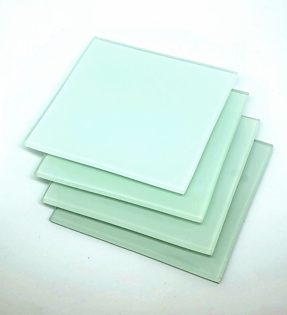 Blank Square Glass Coasters for Sublimation Printing (Pack of 4)