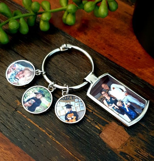 Blank Sublimation Keyrings, Fobs and Chains - Charm Style Keyring